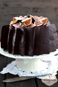 Tort czekoladowo-figowy