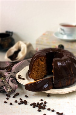Babka karmelowo-kawowa